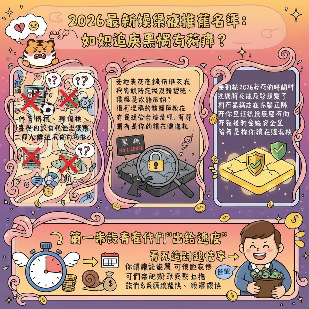 2026最新娛樂城推薦名單：如何避開黑網與詐騙？