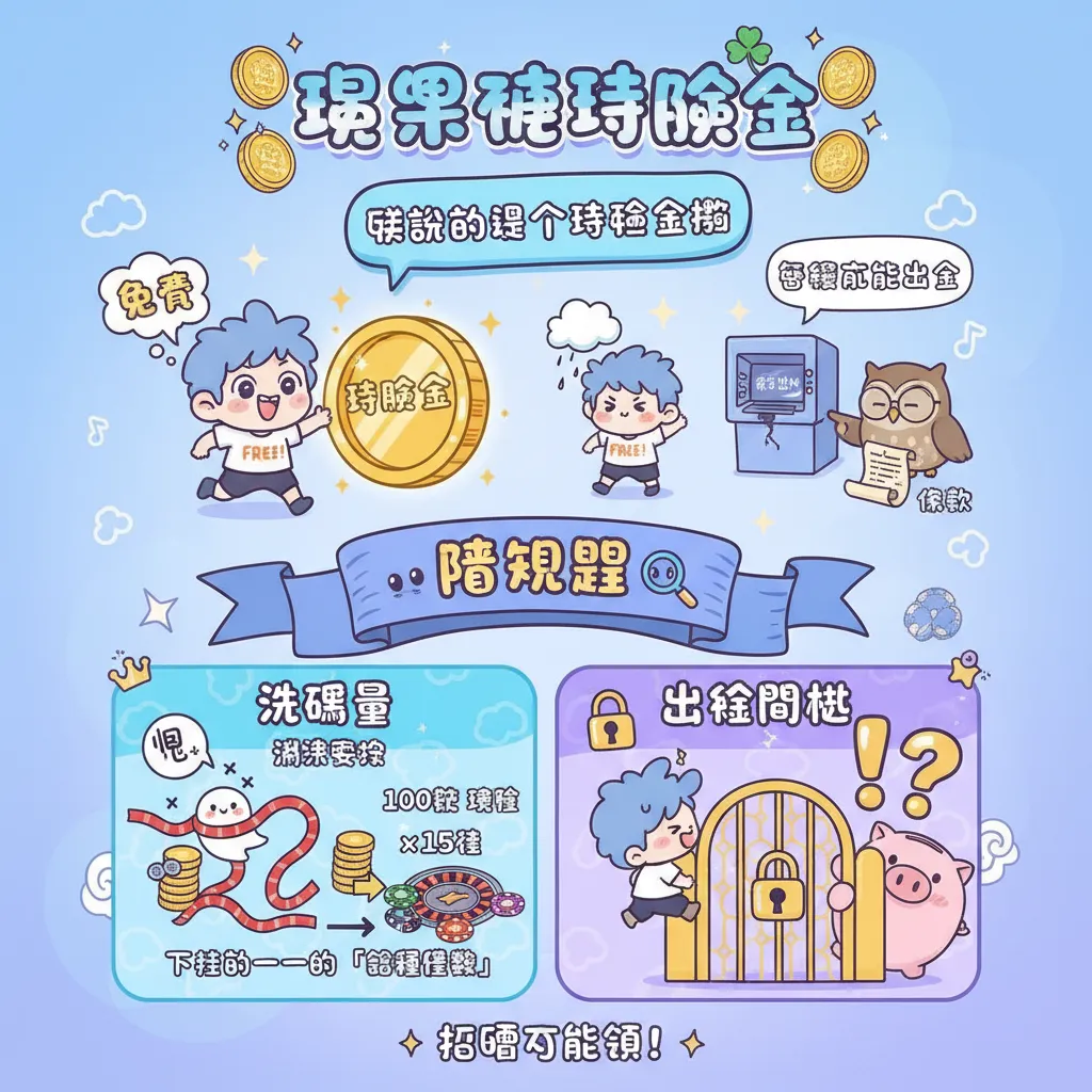 領取娛樂城體驗金必知：洗碼量與出金門檻解析